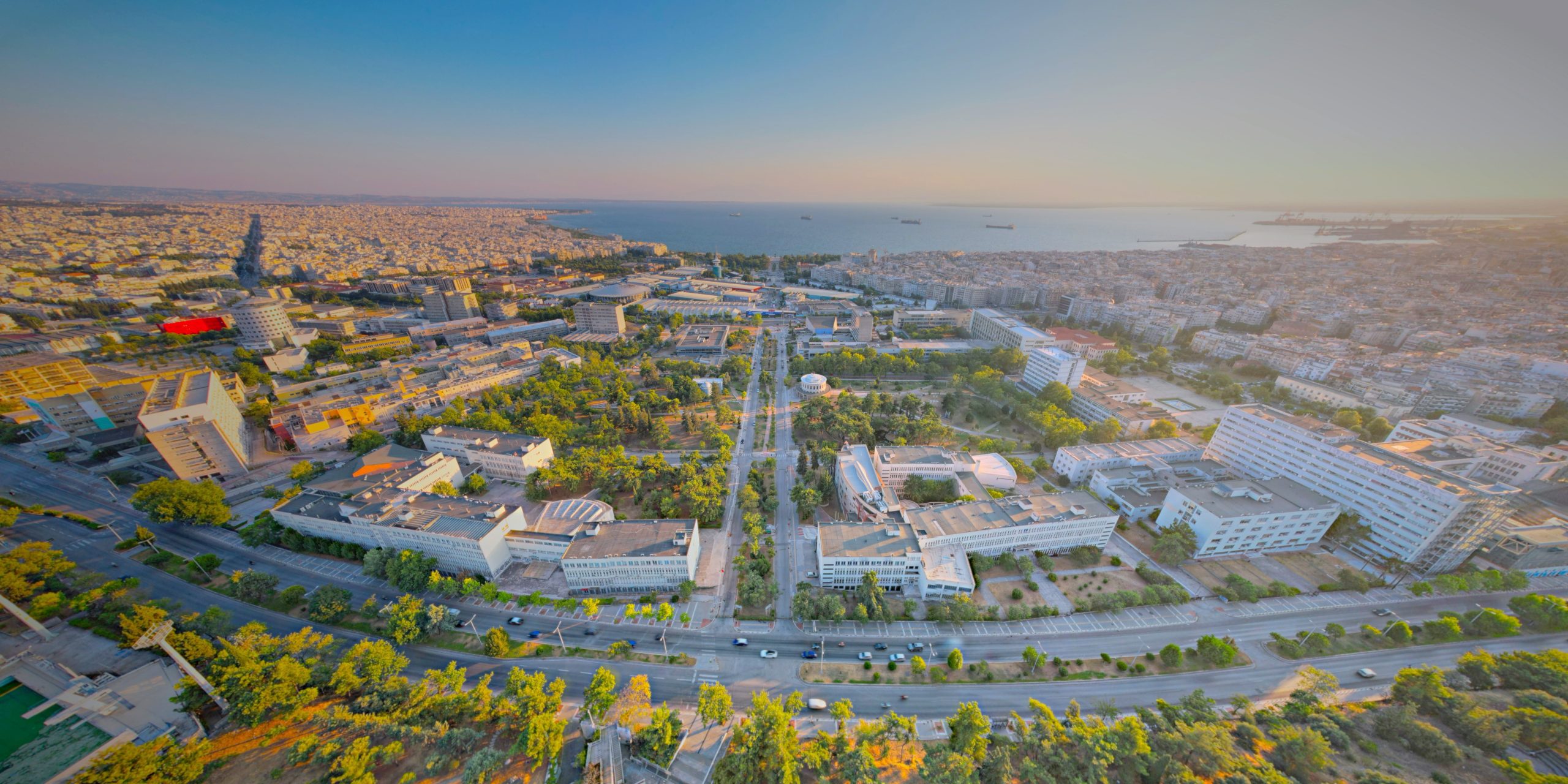 Square of Chemistry Building, Aristotle University of Thessaloniki